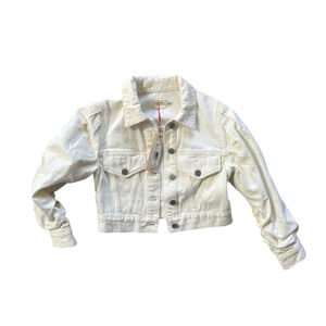 Women's NWT Alice + Olivia Ecru Jean Jacket XS